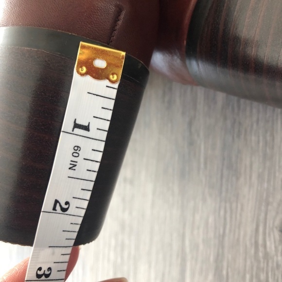 Essex Lane Lizzy Wide Calf Boots in Rich Caramel - Picture 12 of 14